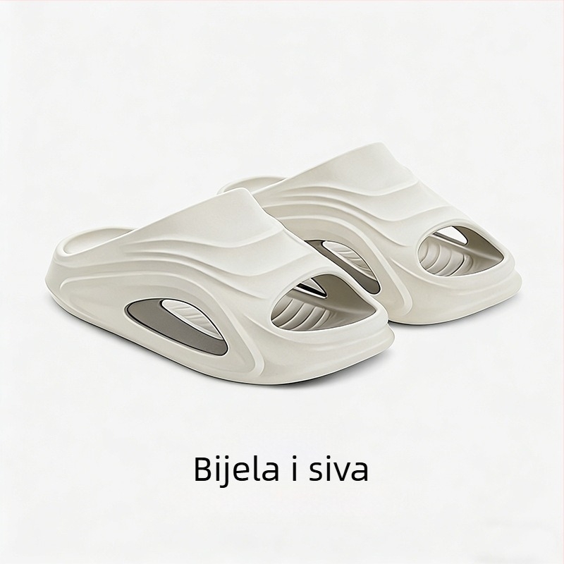 Muške EVA pjene slide sandale – ljeto, protivklizne, anti miris, tihe, brzo sušeće, za kuću i van