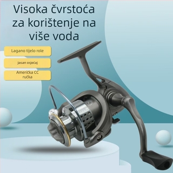 Fiasst spinning kolut za ribolov za dugačka bacanja