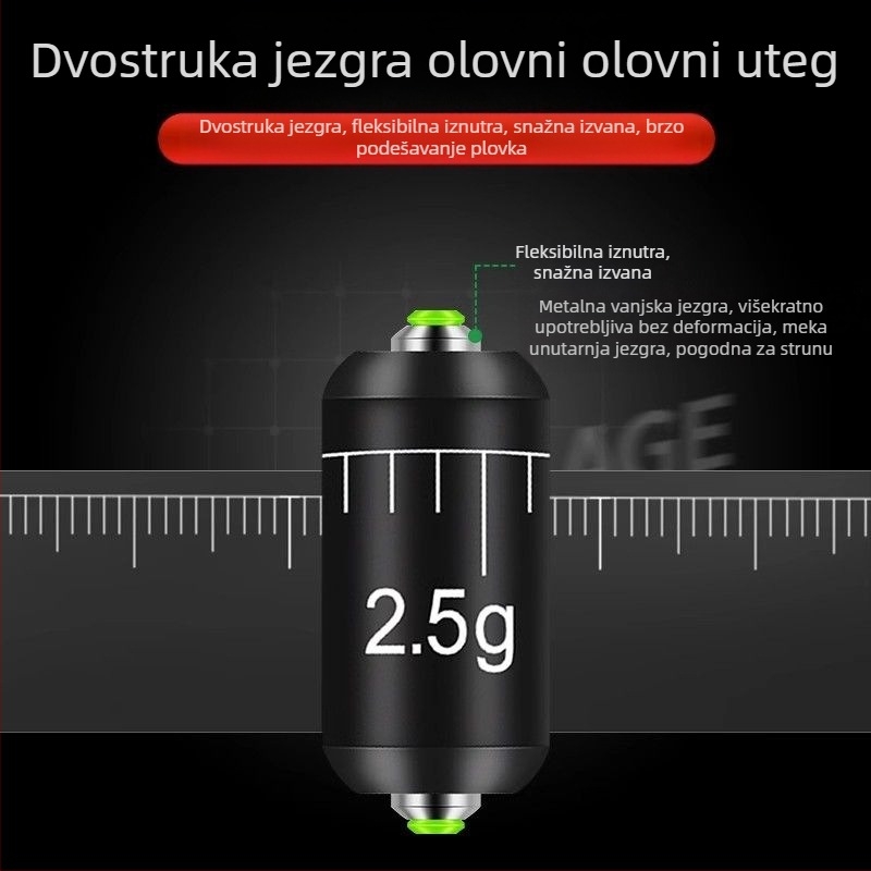 Poboljšana PE vlakna Toray — glavna linija, unaprijed vezani rigovi, komplet za natjecateljski ribolov velikih riba