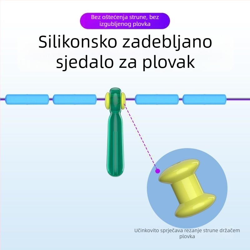 Glavna linija za ribolov s Toray vlaknom, ojačani čvorovi, spremna za korištenje, autentičan proizvod