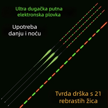 Izuzetno dug plovak za duboke vode, dnevno-noćna upotreba, svjetleći produženi čvrsti kraj