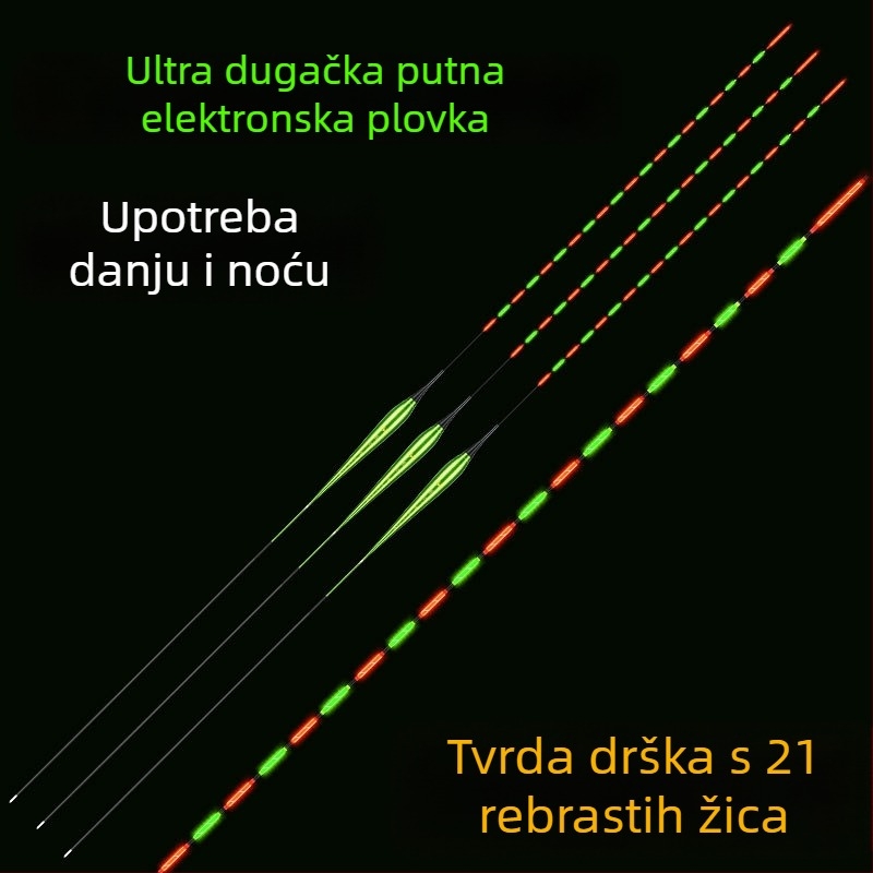 Izuzetno dug plovak za duboke vode, dnevno-noćna upotreba, svjetleći produženi čvrsti kraj