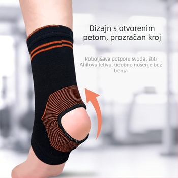 Ortèza gležnja s prozračnom kompresijom i visokom elastičnošću, za trčanje, planinarenje i vožnju – stabilizirajuća zaštita i podrška rehabilitaciji