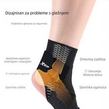 Xtep sportski zaštitnik za gležanj, protiv uganuća, profesionalna bandaža za rehabilitaciju ozljeda, za trčanje i nogomet