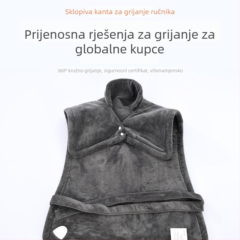 Električni grijani šal za ramena s inteligentnom regulacijom temperature – ramena, leđa i vrat
