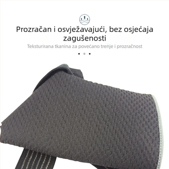 Zaštita gležnja s kompresijskim čarapama i zavojem, vanjska zaštita gležnja, unisex, planinarenje i aktivnosti na otvorenom