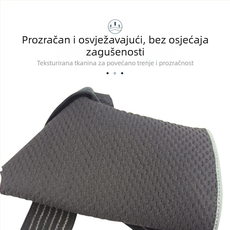 Zaštita gležnja s kompresijskim čarapama i zavojem, vanjska zaštita gležnja, unisex, planinarenje i aktivnosti na otvorenom