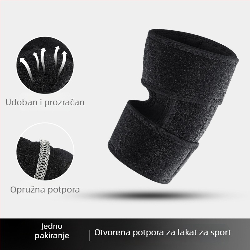 Protektor lakta za vanjske sportove - podesiv, protuklizni, prozračan, apsorpcija udaraca
