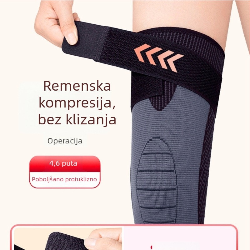 Proširena navlaka za koljeno za zagrijavanje, neklizajuća zaštita za starije osobe, uniseks sportska podrška za jesen-zimu