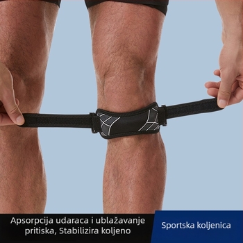 Profesionalni zaštitni kaiš za koljeno s patelom – za trčanje i badminton