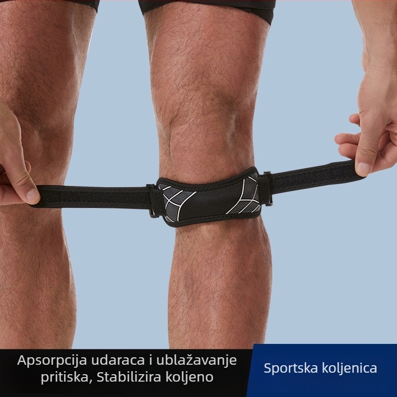 Profesionalni zaštitni kaiš za koljeno s patelom – za trčanje i badminton