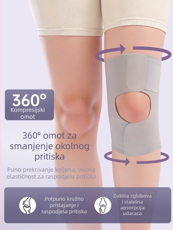Medicinska ortoza koljena za meniskus, za ozljede, unisex, zaštita zgloba za sport