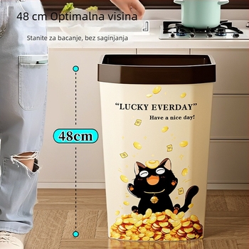 Kuhinjski kantu za otpad velike kapacitete, bez saginjanja, model 2025 za kućnu upotrebu
