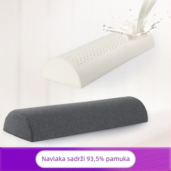 Odale prirodni latex polukružni jastuk za odmor, jastuk za noge, podrška za struk i vratni jastuk
