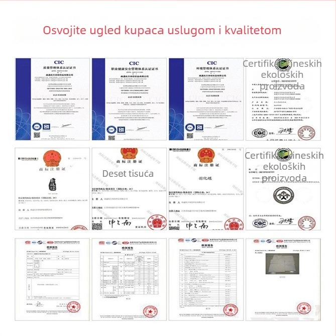 Bijeli set posteljine od pamukovog satena s 60 vlakana, četverodijelni set za hotel