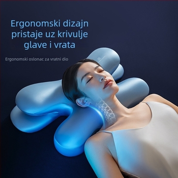 Anti-age vankuš za ljepotu od memorijske pjene, za kućnu upotrebu, za jednu osobu, jastuk za duboki san, podrška za vrat pri bočnom spavanju, bez pritiska na uho