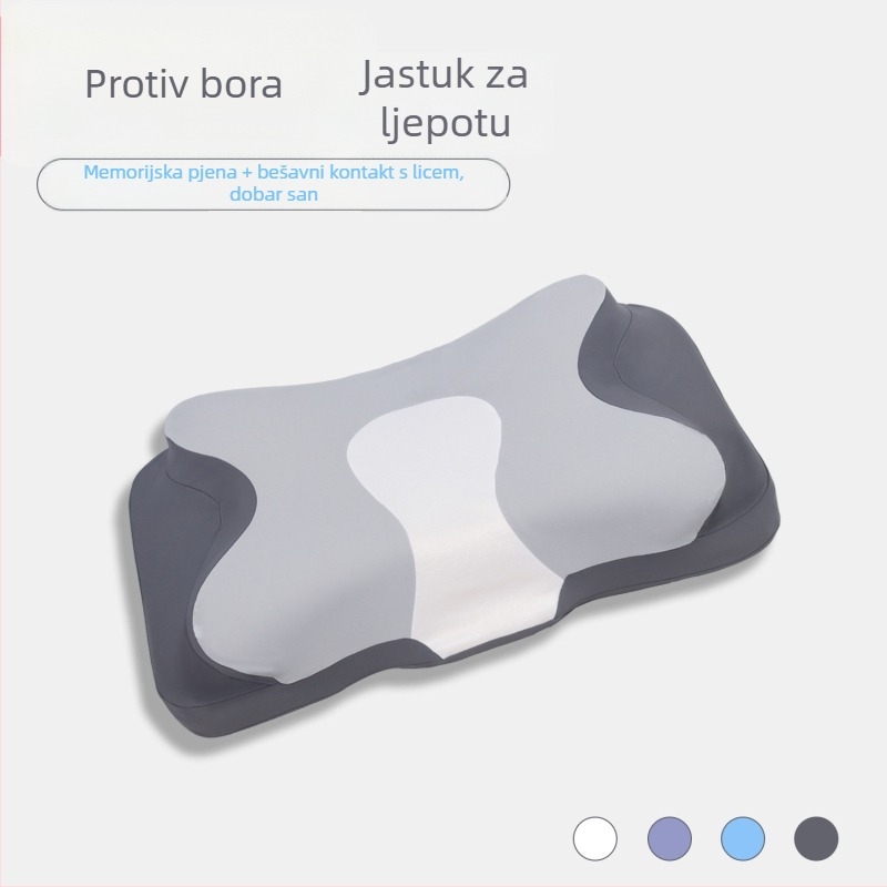 Ergonomska jastučnica za san s memorijskom pjenu za oblikovanje ženskog tijela, prilagodljiva konfiguracija visine