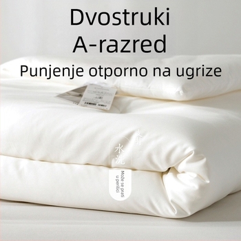 Jorgan od 100% pamuka klase A, za sve sezone, lagan ljeti, topao zimi, punilo mikrovlakno, satenska tkanina