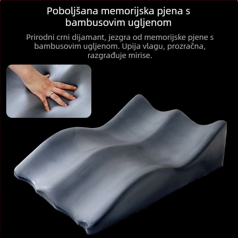 Yikang jastuk za podizanje nogu od memorijske pjene – jastuk za krevet za elevaciju donjih udova, pogodan za starije osobe i trudnice