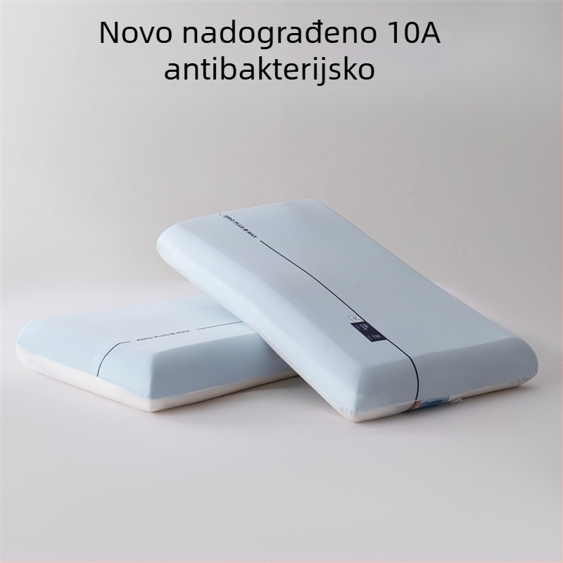 Pravokutni jastuk od memorijske pjene za potporu vrata, spori odskok, duboki san