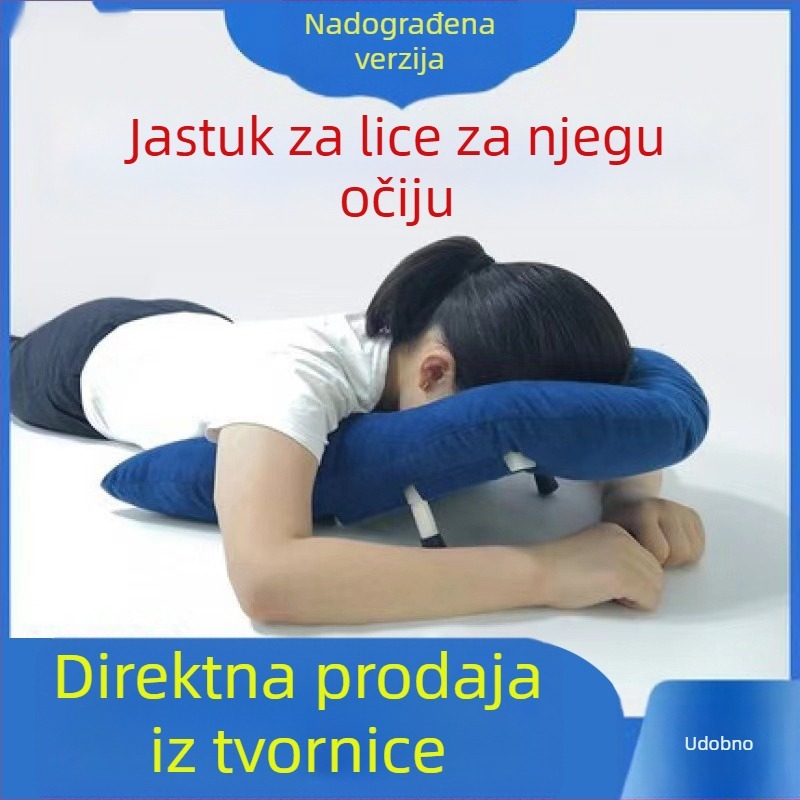 Oftalmološki jastuk za ležanje na trbuhu nakon vitreoretinalne operacije, podrška vratu i ramenima, protuklizni