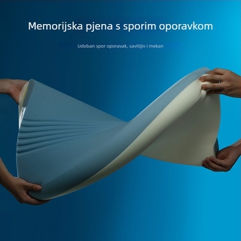 Četvrta generacija Pro jastuka za duboki san s podrškom za vrat, set navlake i jezgre od memorijske pjene, prozračni jastuk za spavanje u kutiji poklona