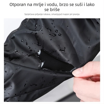 Kožne rukave za kuhinju, vodootporne i otporne na ulje, produžene zaštitne rukave za rad, otporne na prljavštinu, za pranje posuđa i povrća