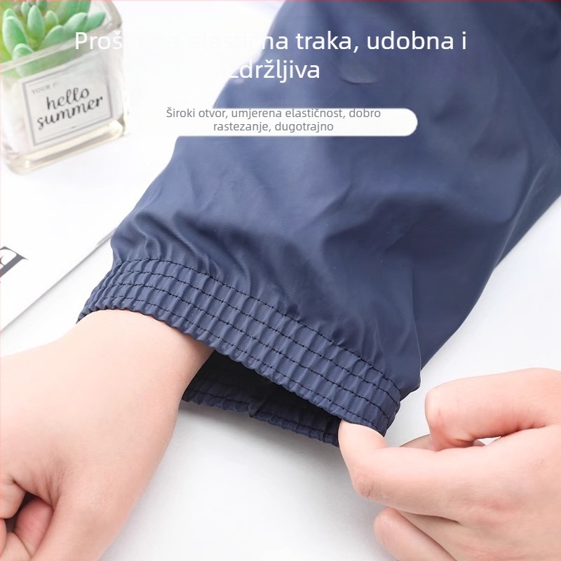 Kožne rukave za kuhinju, vodootporne i otporne na ulje, produžene zaštitne rukave za rad, otporne na prljavštinu, za pranje posuđa i povrća