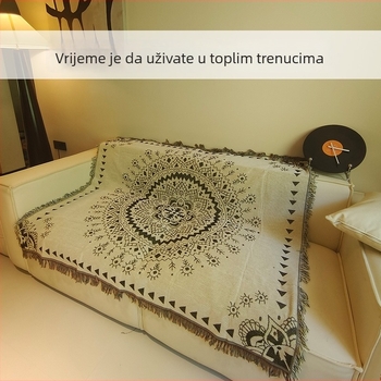 Nordijskog stila: deka za kampiranje na otvorenom i gobelin za krevet i kauč — prašinu otporna, potpuno prekrivanje