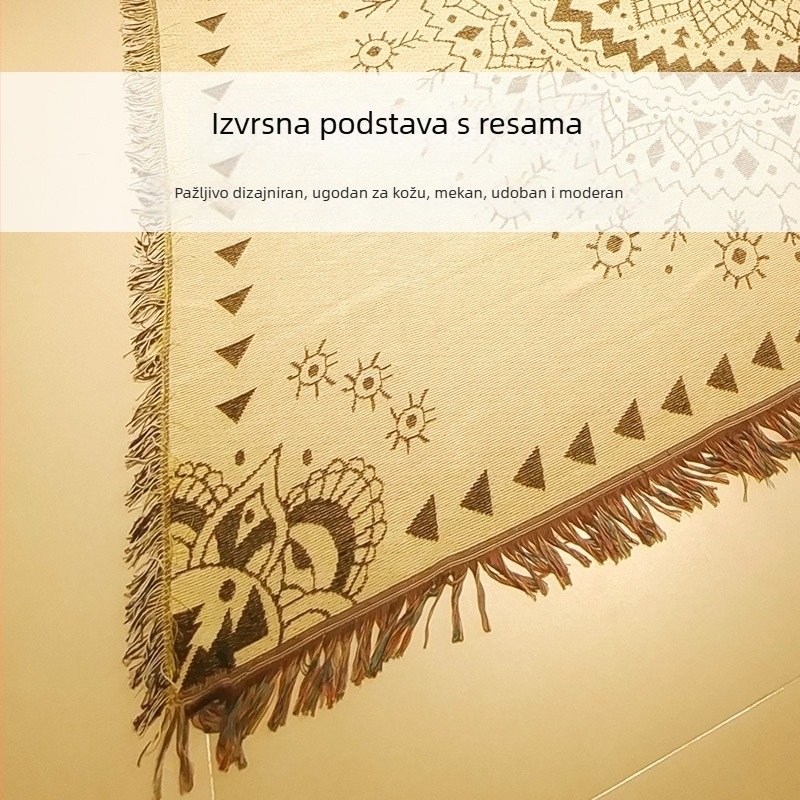 Nordijskog stila: deka za kampiranje na otvorenom i gobelin za krevet i kauč — prašinu otporna, potpuno prekrivanje