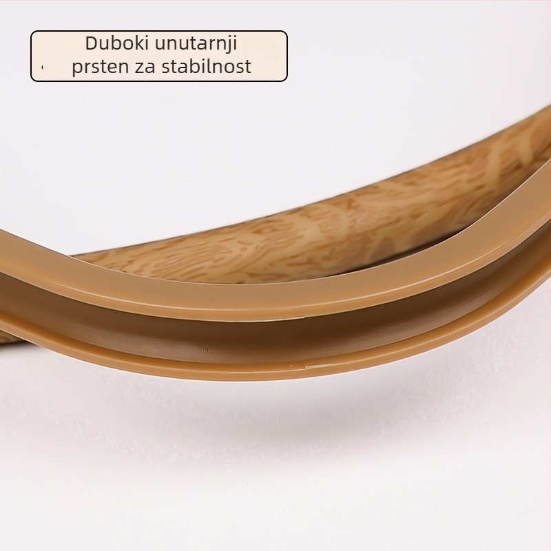 Okvir za izradu veza u obliku kapljice vode od imitacije drveta, ABS plastični okvir za križni šav, više modela, novi stil