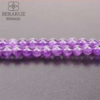 6/8 mm prirodno bijeli ahat kuglice, crne ahat kuglice i ametist kuglice za DIY nakit – okrugle kuglice