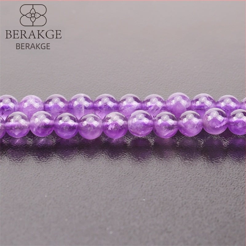 6/8 mm prirodno bijeli ahat kuglice, crne ahat kuglice i ametist kuglice za DIY nakit – okrugle kuglice