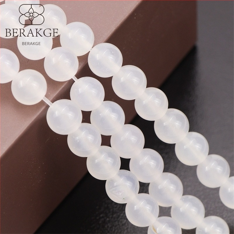 6/8 mm prirodno bijeli ahat kuglice, crne ahat kuglice i ametist kuglice za DIY nakit – okrugle kuglice