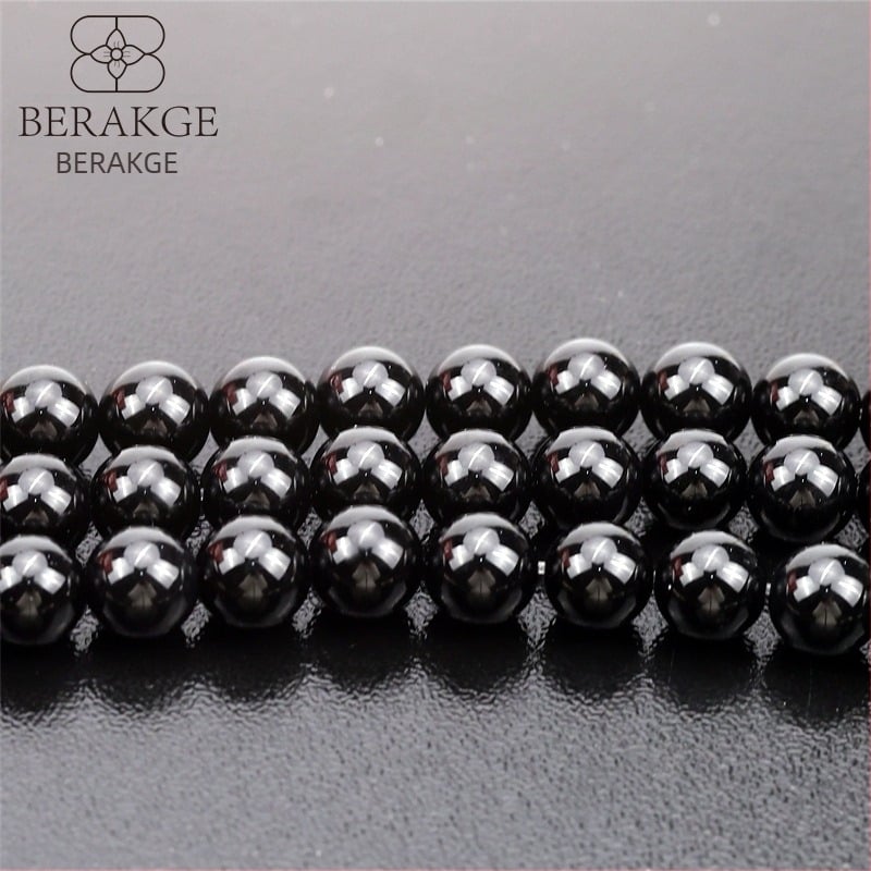6/8 mm prirodno bijeli ahat kuglice, crne ahat kuglice i ametist kuglice za DIY nakit – okrugle kuglice