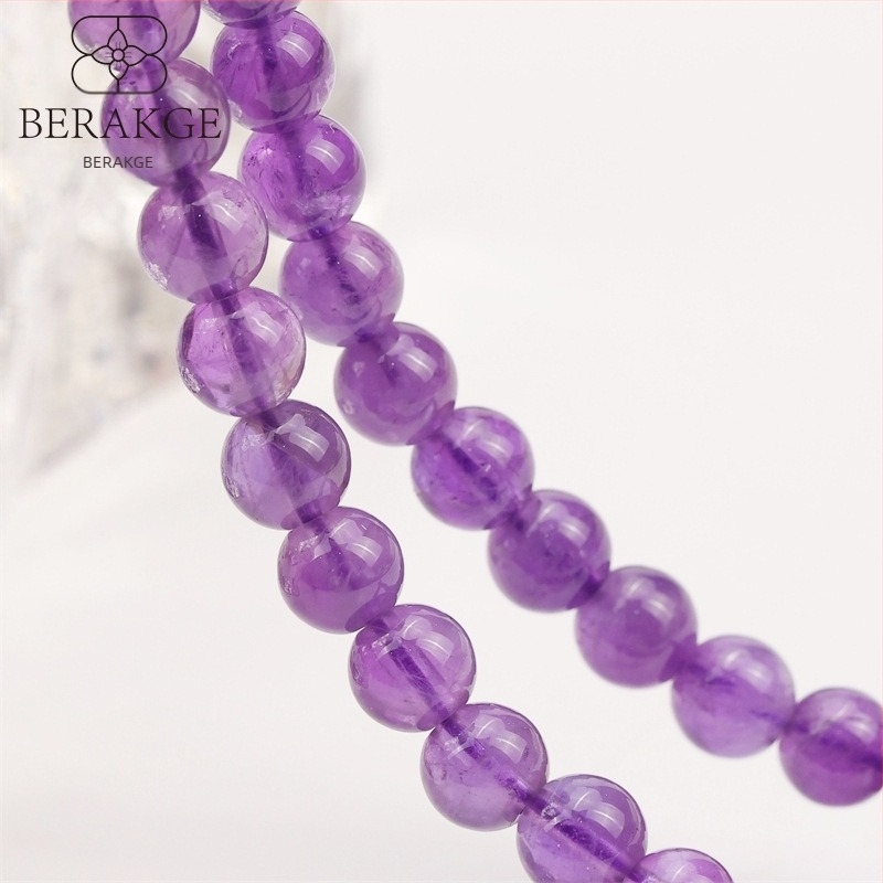 6/8 mm prirodno bijeli ahat kuglice, crne ahat kuglice i ametist kuglice za DIY nakit – okrugle kuglice