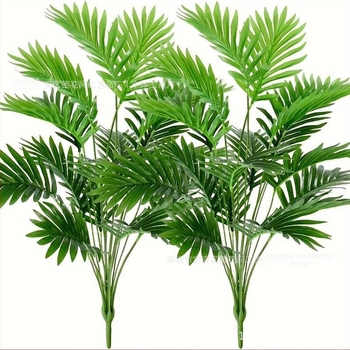 Umjetni listovi Areca palme i paprati za unutarnju dekoraciju, visina 30–100 cm, dekorativni dodaci