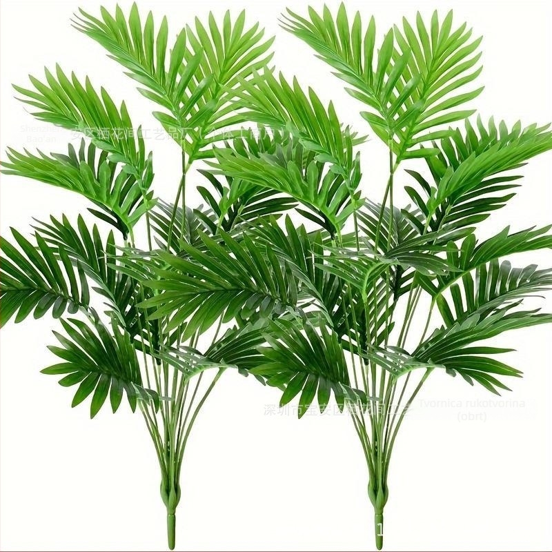 Umjetni listovi Areca palme i paprati za unutarnju dekoraciju, visina 30–100 cm, dekorativni dodaci