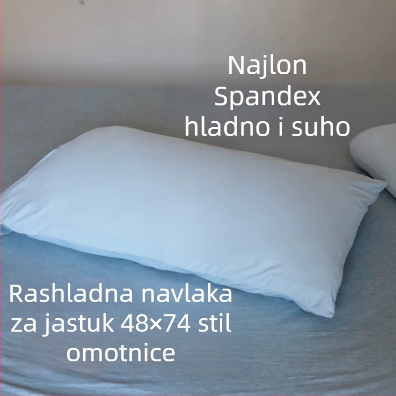 Hlađujuća Ice Silk navlaka za jastuk s unutarnjom presvlakom od najlona, Klasa A, za jezgru jastuka, ljeto