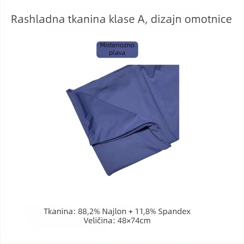 Hlađujuća Ice Silk navlaka za jastuk s unutarnjom presvlakom od najlona, Klasa A, za jezgru jastuka, ljeto