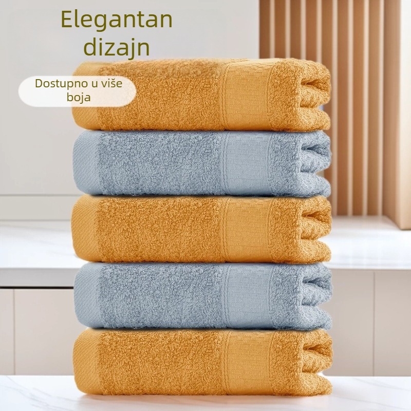 Set sedam boja ručnika za kupanje, pamuk 60% / poliester 40%
