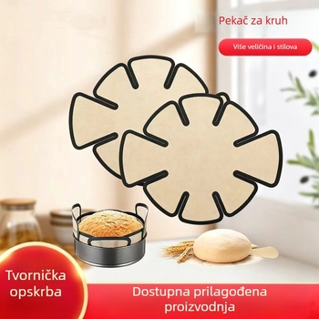 Silikonska podloga za pečenje s ručkama uz rub, otporna na visoke temperature, neprijanjajuća, za pećnicu