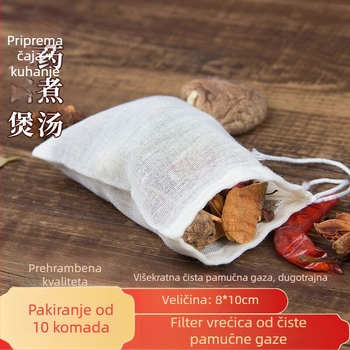 Pamučna filtr vrećica za čaj i dekocije, vrećica od gaze