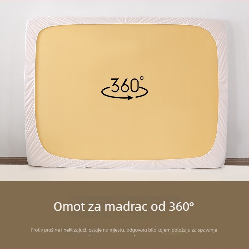 Vodootporan gumirani plahta jacquard tkanine s slojem zraka za zaštitu hotelskog madraca