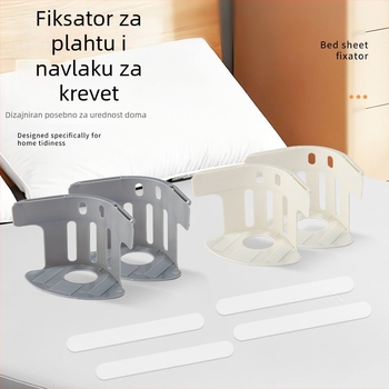 Držači za plahtu u japanskom stilu, protuklizni, bez igle, nevidljive klipse s utorom
