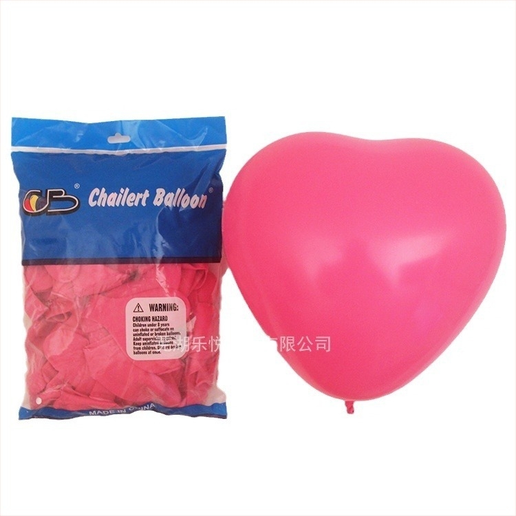 12-inčni latex balon u obliku srca s mat završetkom, pogodan za vjenčanja, rođendane i zabave