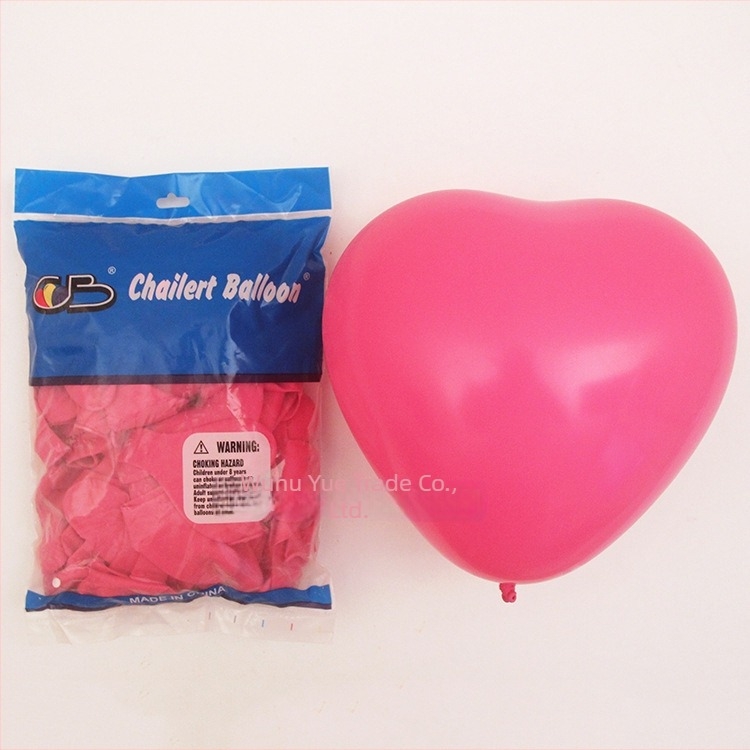 12-inčni latex balon u obliku srca s mat završetkom, pogodan za vjenčanja, rođendane i zabave