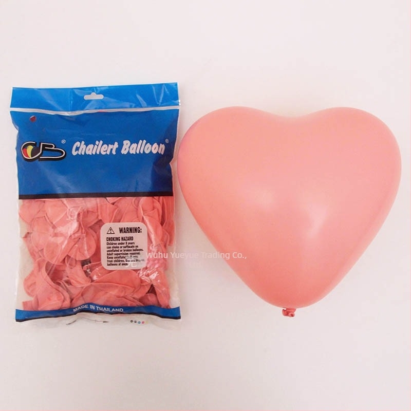 12-inčni latex balon u obliku srca s mat završetkom, pogodan za vjenčanja, rođendane i zabave