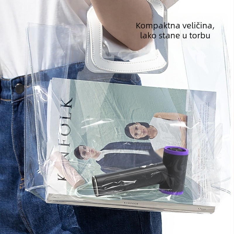 Ručni ventilator s USB punjenjem, visokou brzinom protoka za vanjsku upotrebu, kompaktan i prenosiv, s 100 razina brzine