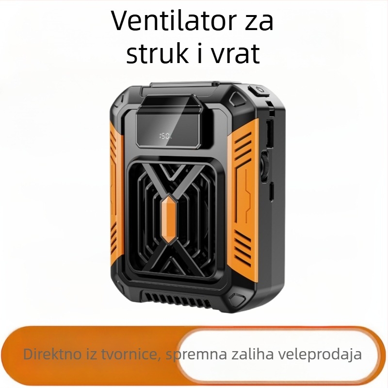 Ventilator za pojas s poluvodičkim hlađenjem, mini prijenosni klima uređaj za vanjsku upotrebu